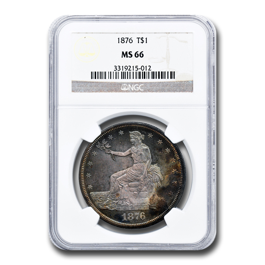 Buy 1876 Trade Dollar MS-66 NGC