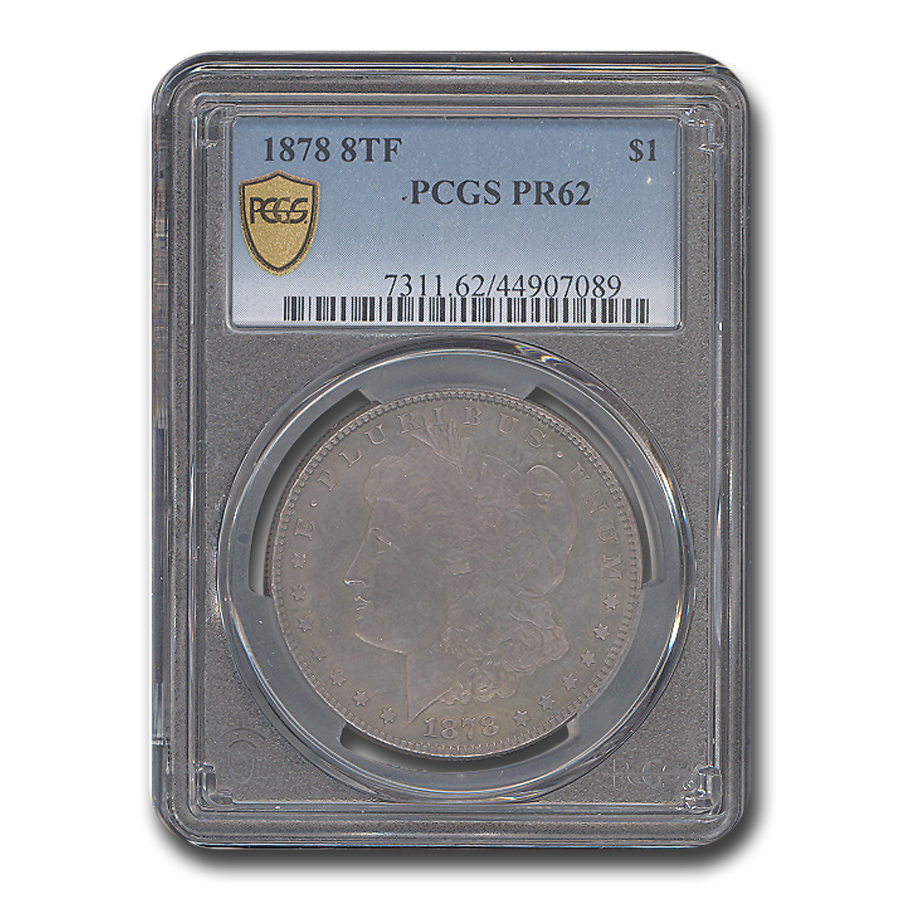 Buy 1878 Morgan Dollar PR-62 PCGS - Click Image to Close