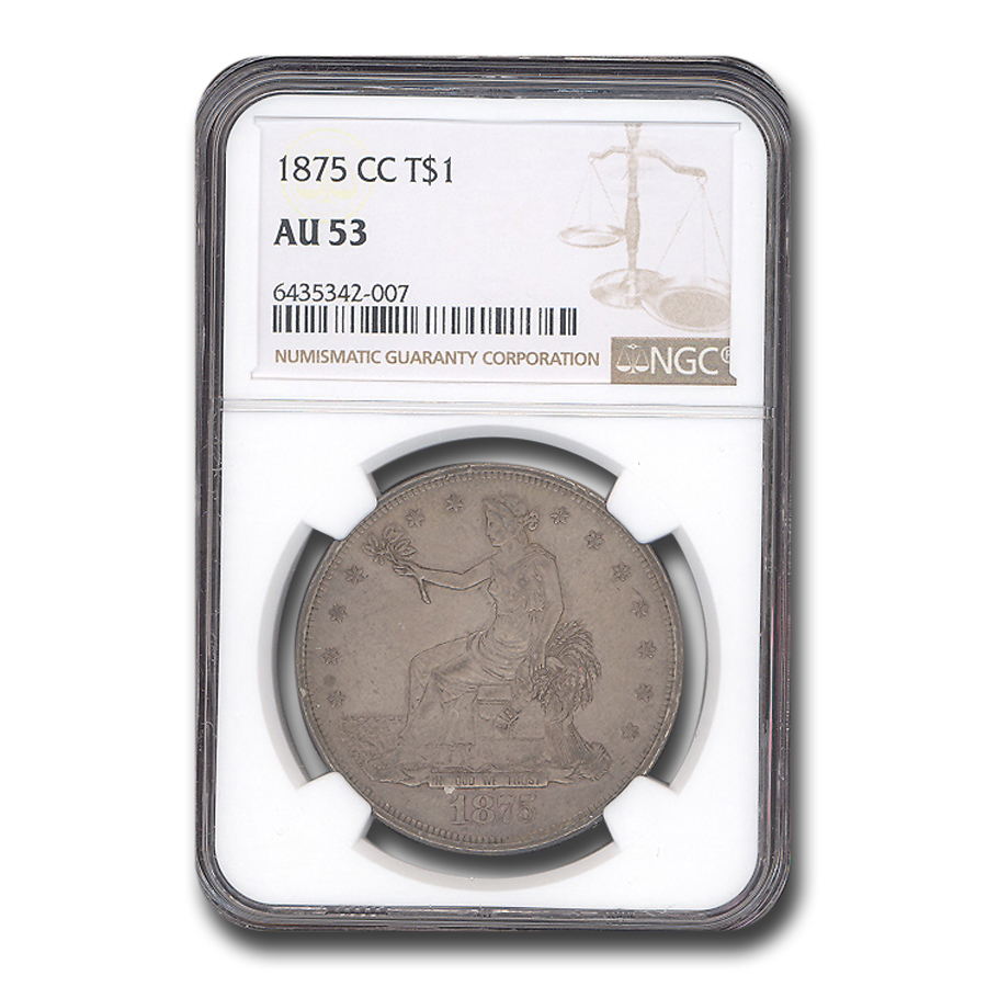 Buy 1875-CC Trade Dollar AU-53 NGC - Click Image to Close