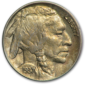 Buy 1937-D Buffalo Nickel AU