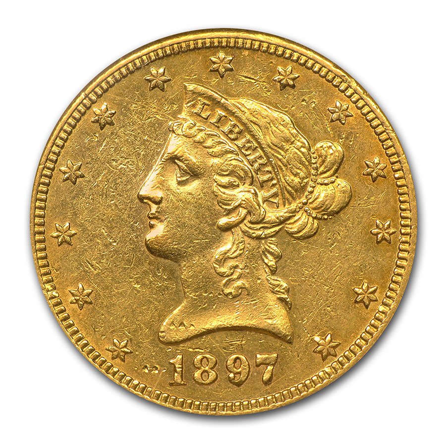 Buy 1897 $10 Liberty Gold Eagle AU - Click Image to Close
