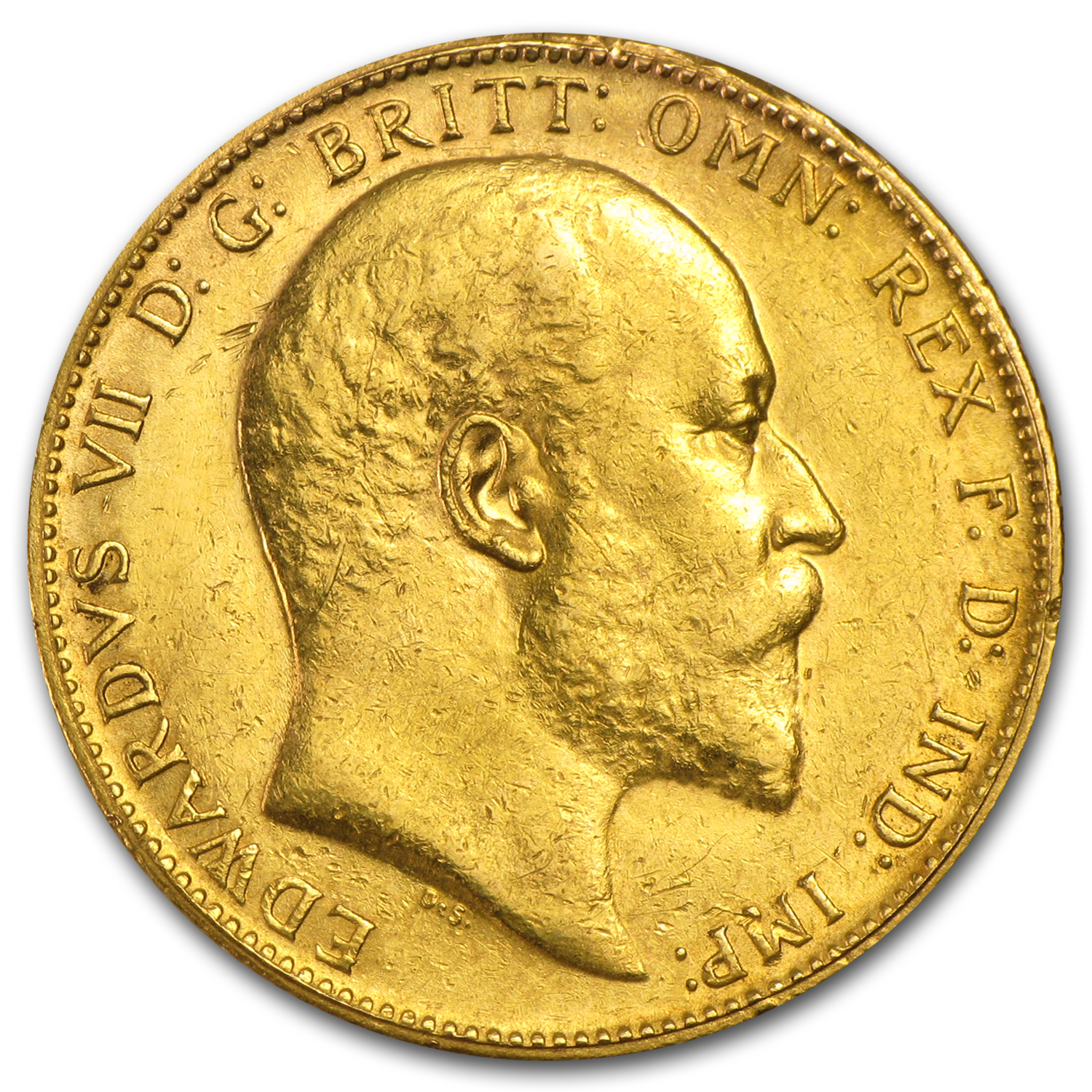 Buy 1902-1910 Great Britain Gold Sovereign Edward VII Avg Circ - Click Image to Close