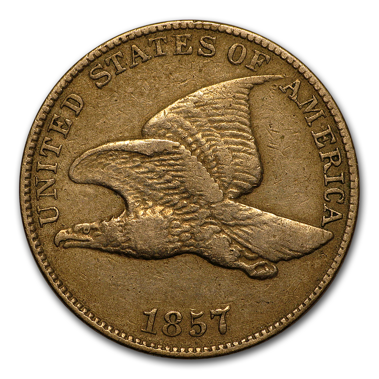 Buy 1857 Flying Eagle Cent VF - Click Image to Close