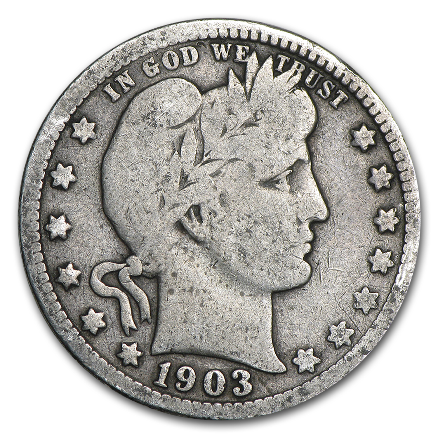 Buy 1903-O Barber Quarter VG - Click Image to Close