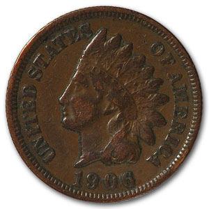 Buy 1906 Indian Head Cent VF