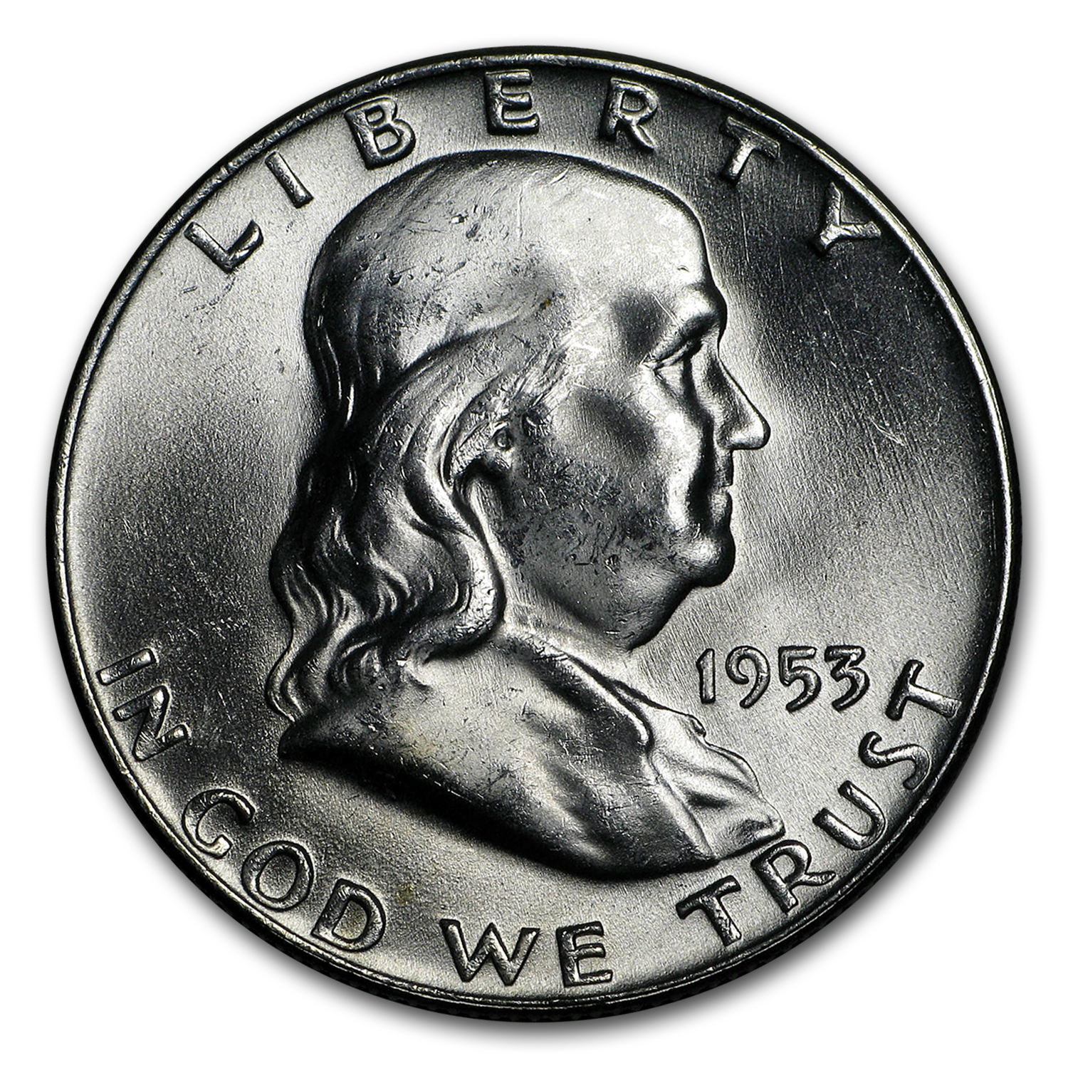 Buy 1953-D Franklin Half Dollar BU