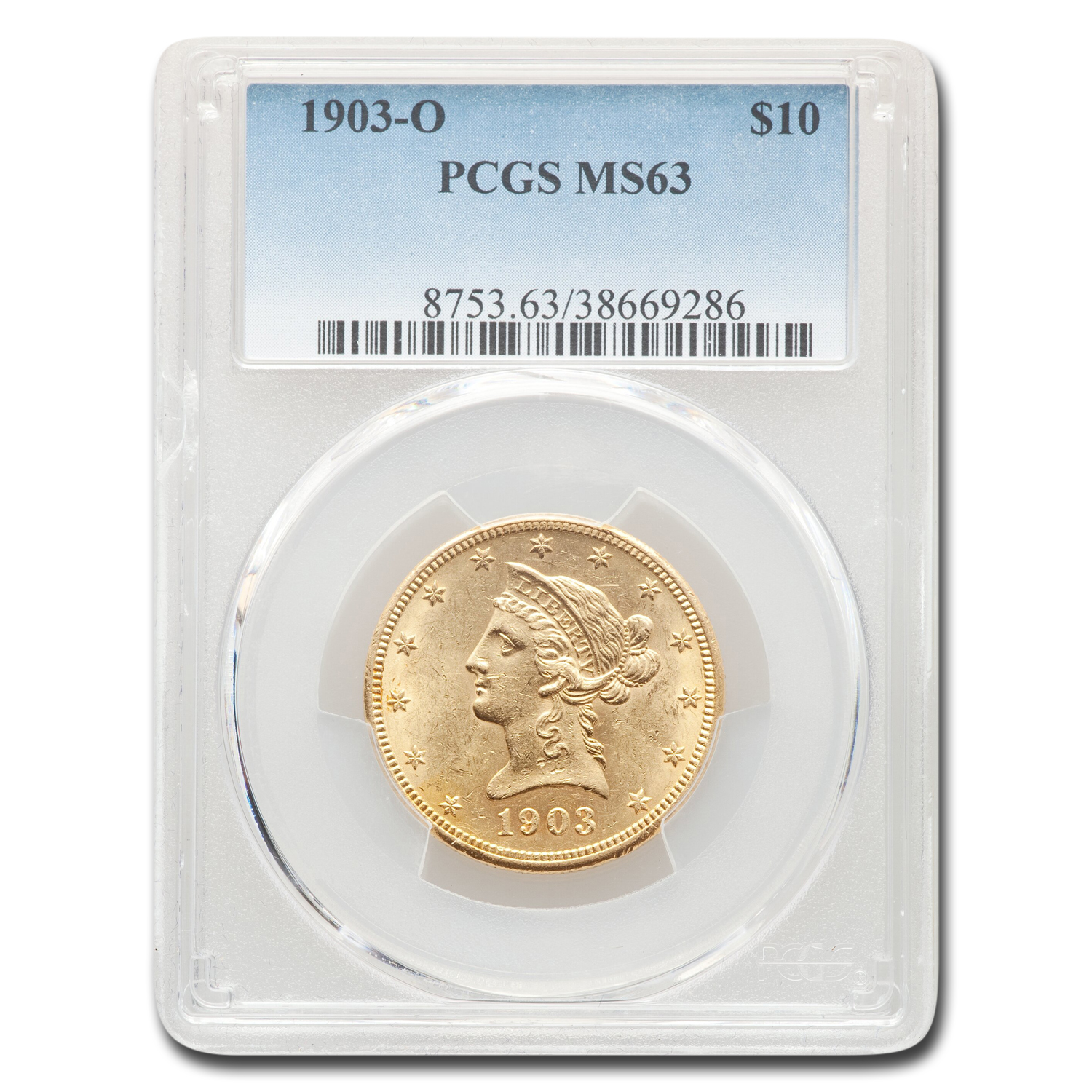 Buy 1903-O $10 Liberty Gold Eagle MS-63 PCGS - Click Image to Close
