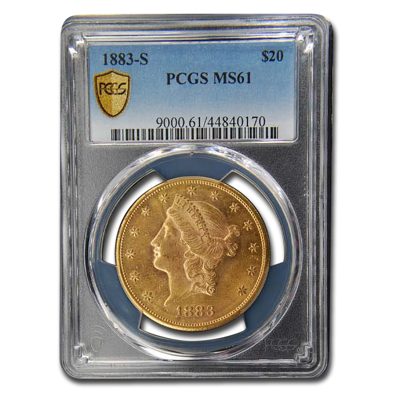 Buy 1883-S $20 Liberty Gold Double Eagle MS-61 PCGS - Click Image to Close