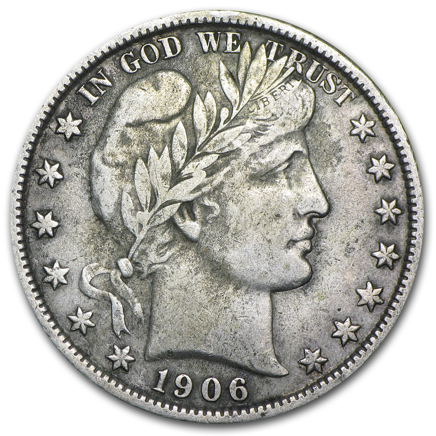 Buy 1906-D Barber Half Dollar XF - Click Image to Close