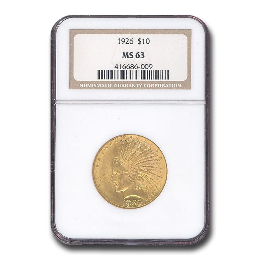 Buy 1926 $10 Indian Gold Eagle MS-63 NGC - Click Image to Close