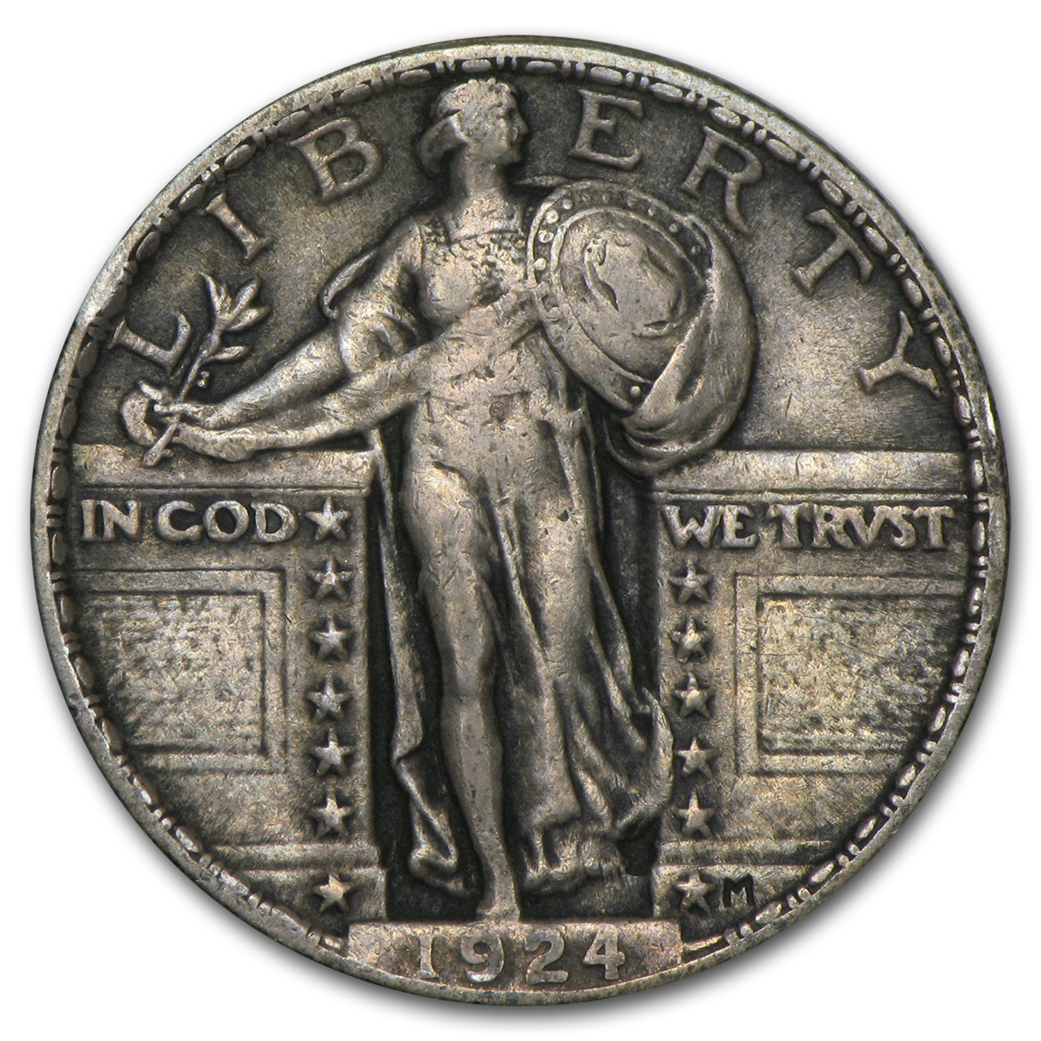 Buy 1924 Standing Liberty Quarter XF - Click Image to Close