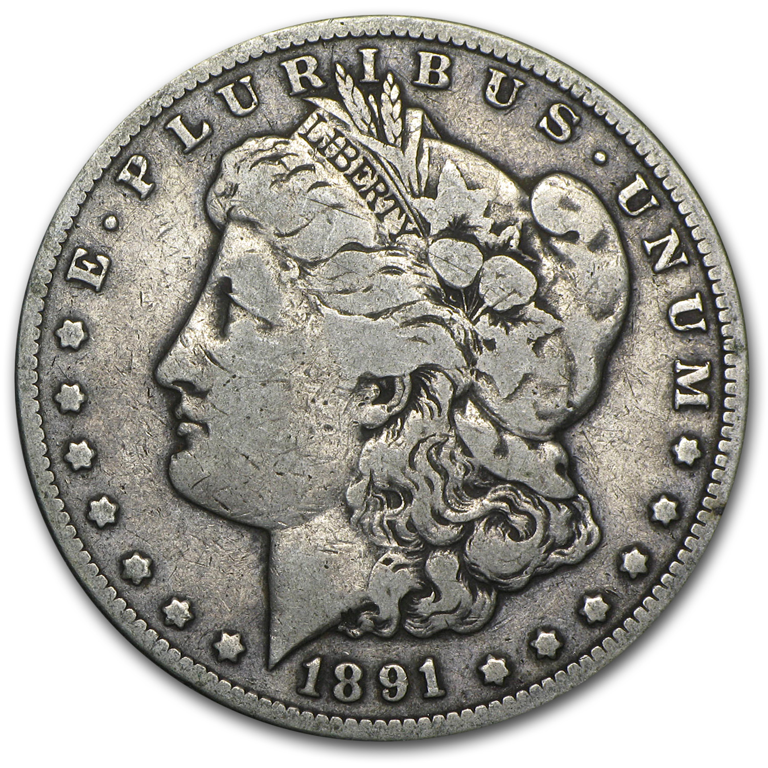Buy 1891-CC Morgan Dollar Fine - Click Image to Close