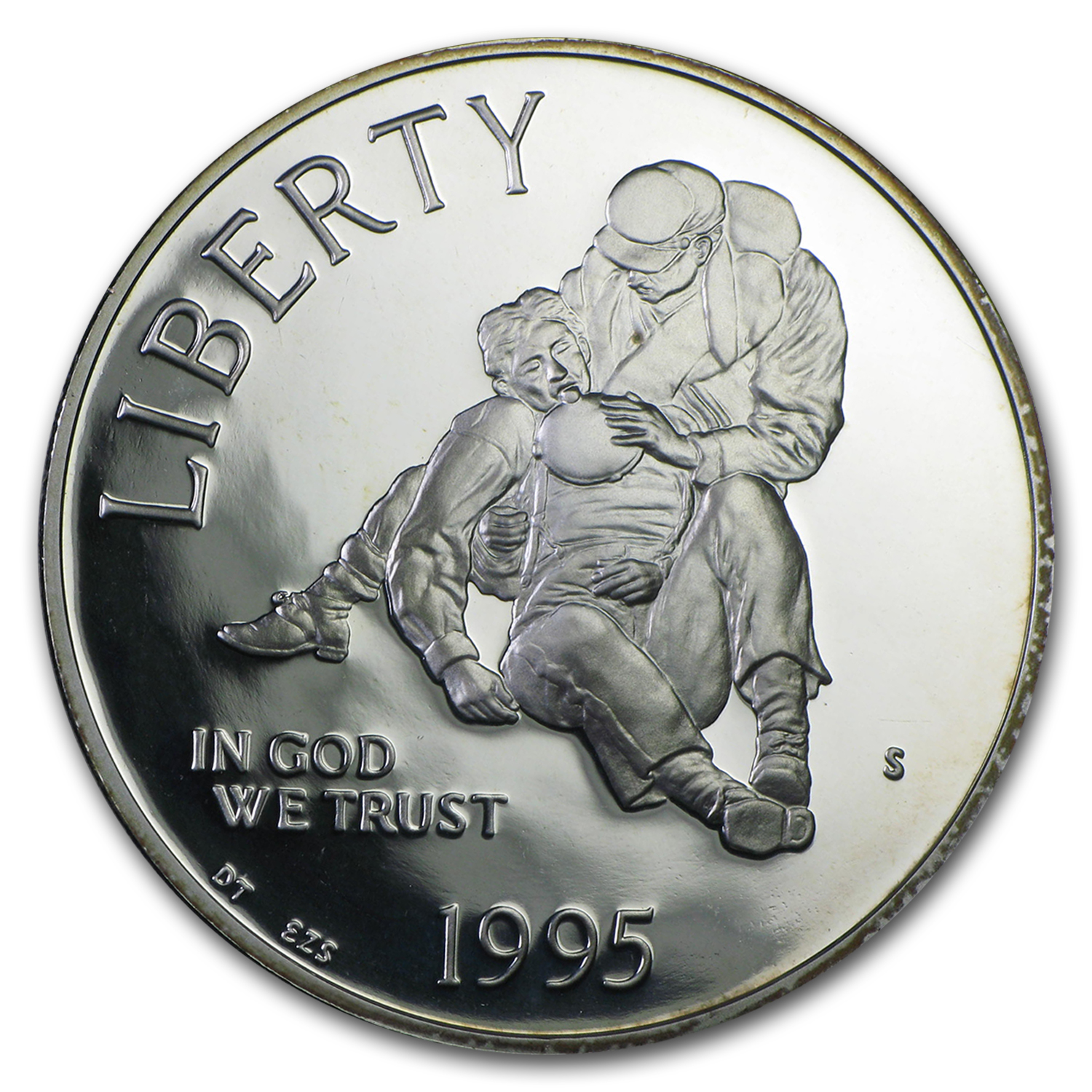 Buy 1995-S Civil War $1 Silver Commem Proof (Capsule Only) - Click Image to Close