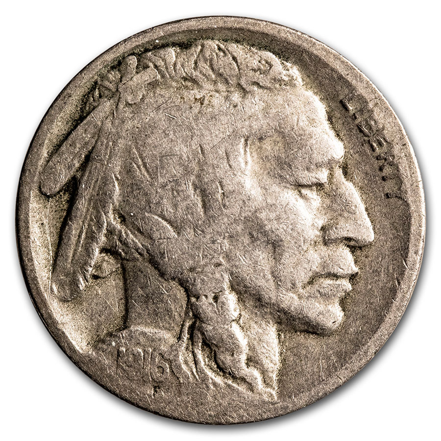Buy 1916-S Buffalo Nickel Fine