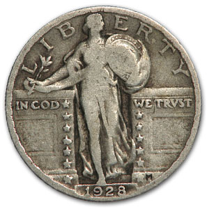 Buy 1928 Standing Liberty Quarter Fine - Click Image to Close