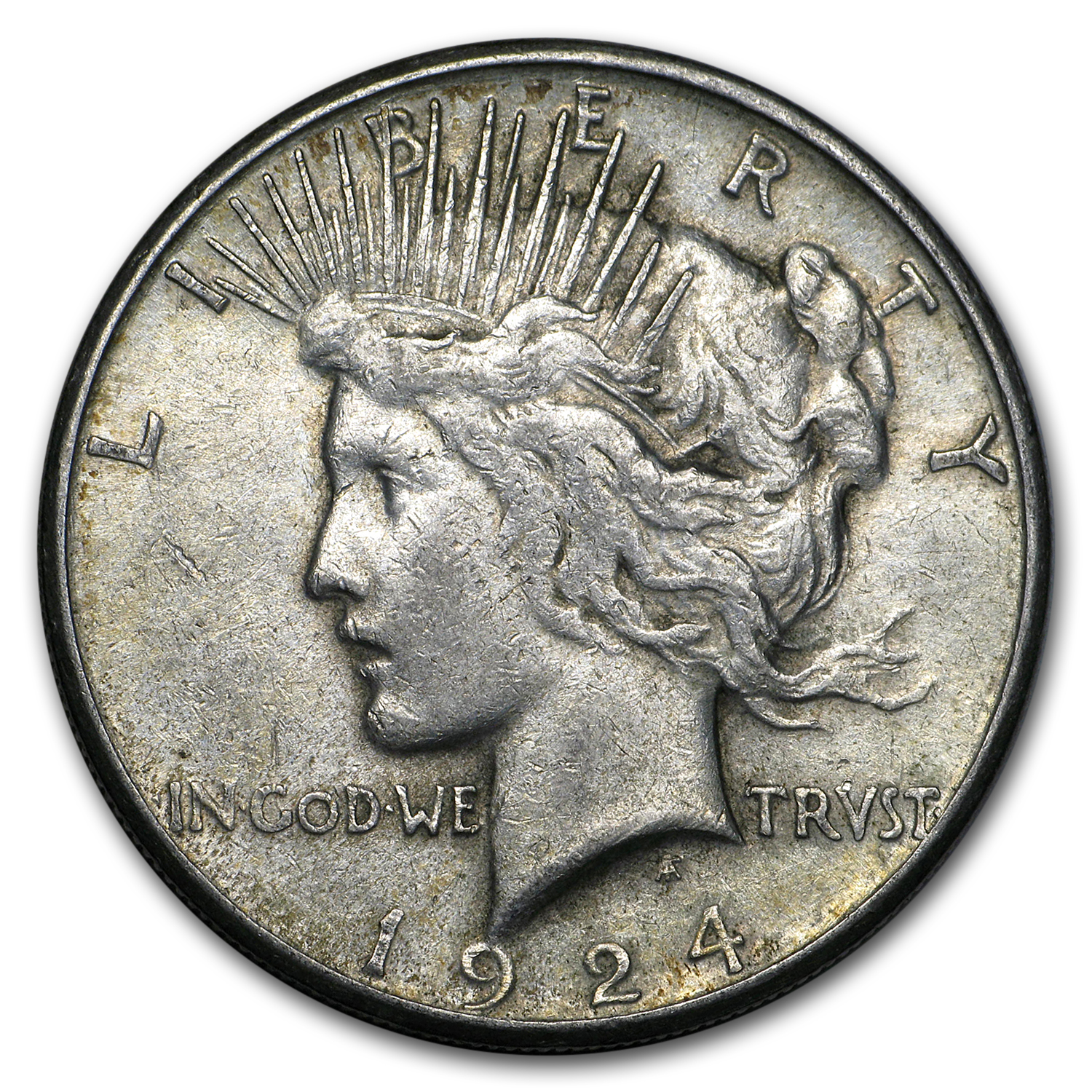Buy 1924-S Peace Dollar XF - Click Image to Close