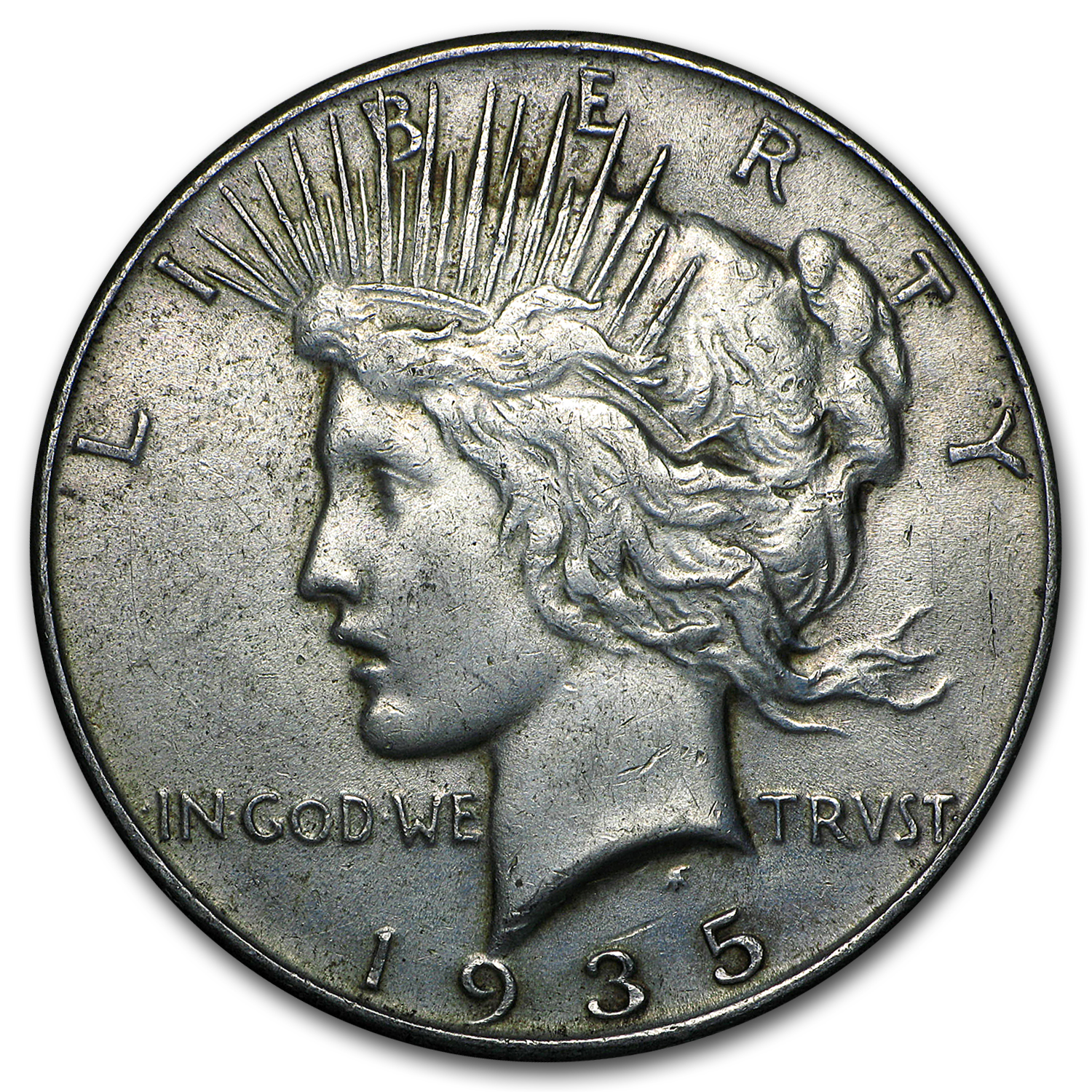 Buy 1935 Peace Dollar XF - Click Image to Close