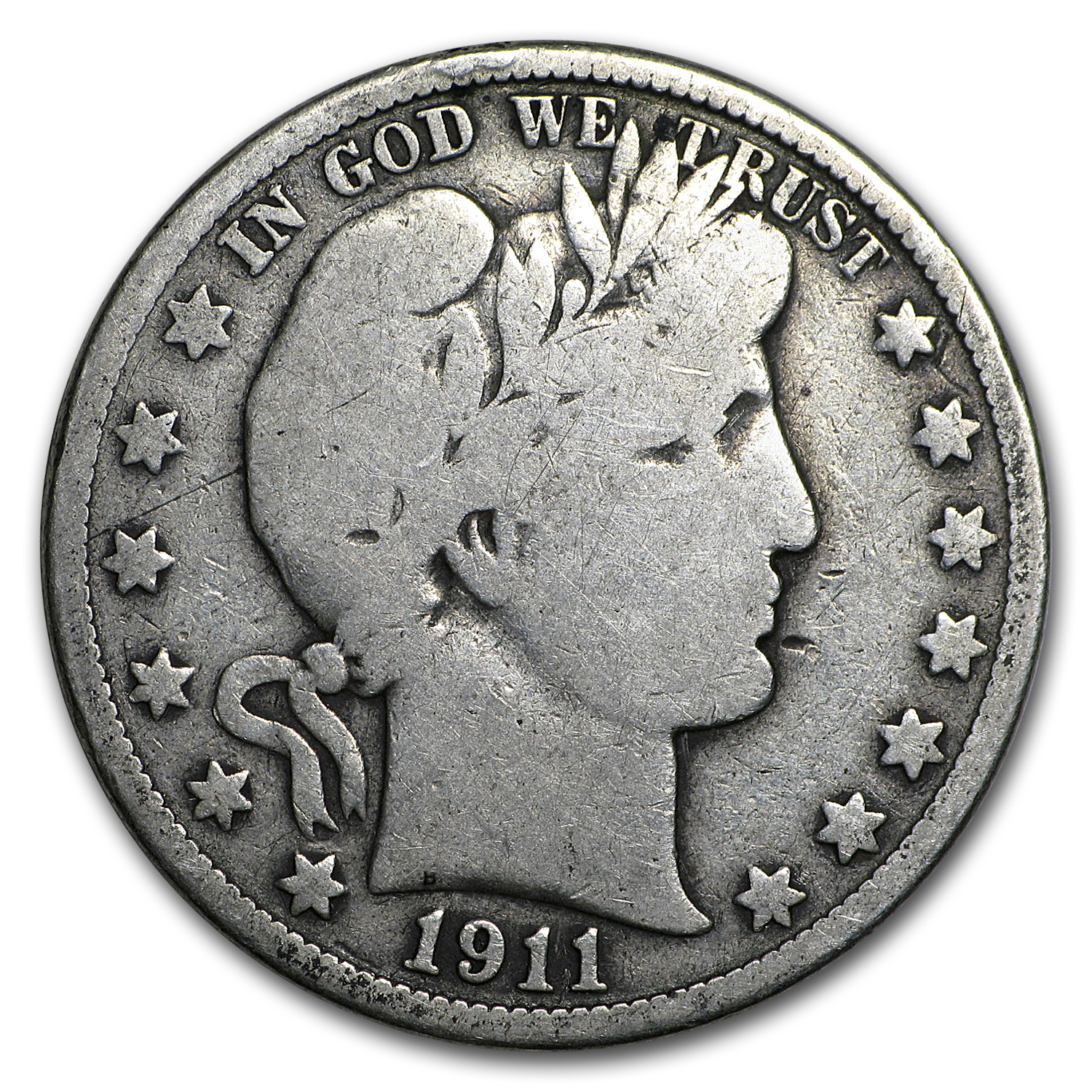 Buy 1911 Barber Half Dollar VG - Click Image to Close