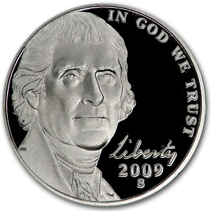 Buy 2009-S Jefferson Nickel Gem Proof