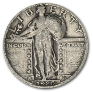 Buy 1925 Standing Liberty Quarter VF - Click Image to Close