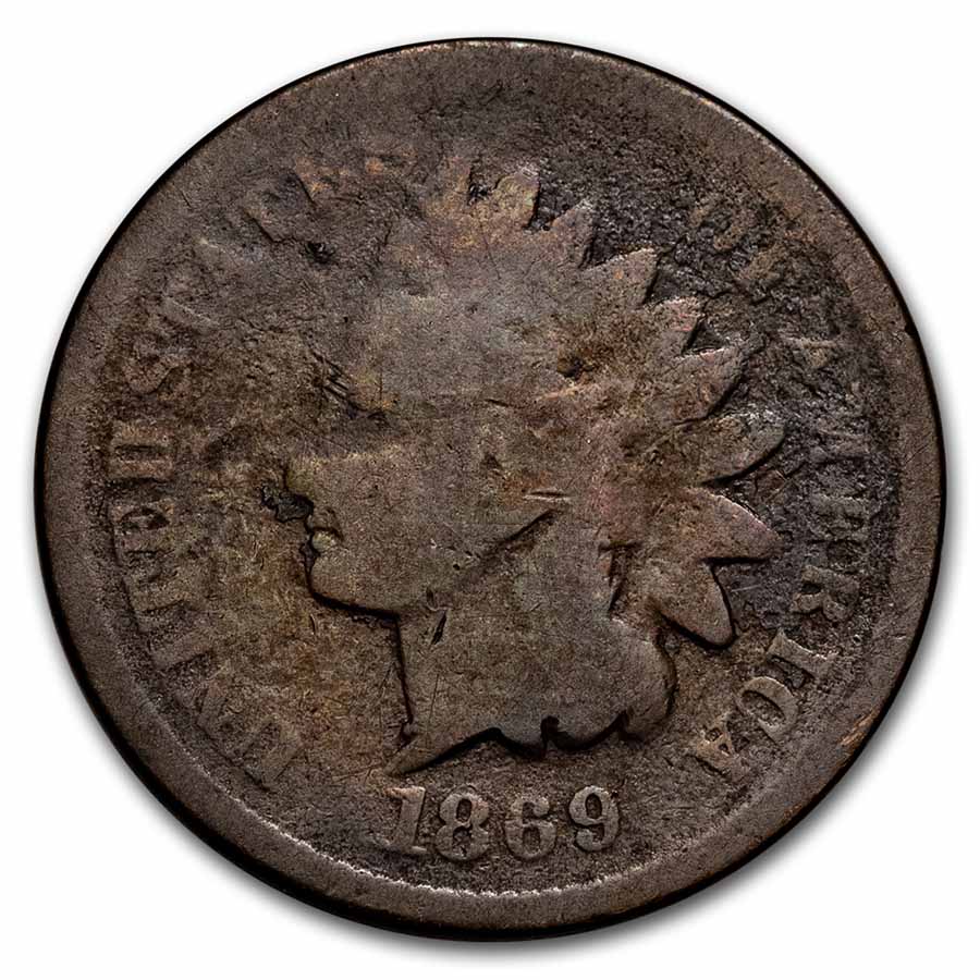 Buy 1869 Indian Head Cent Fair - Click Image to Close