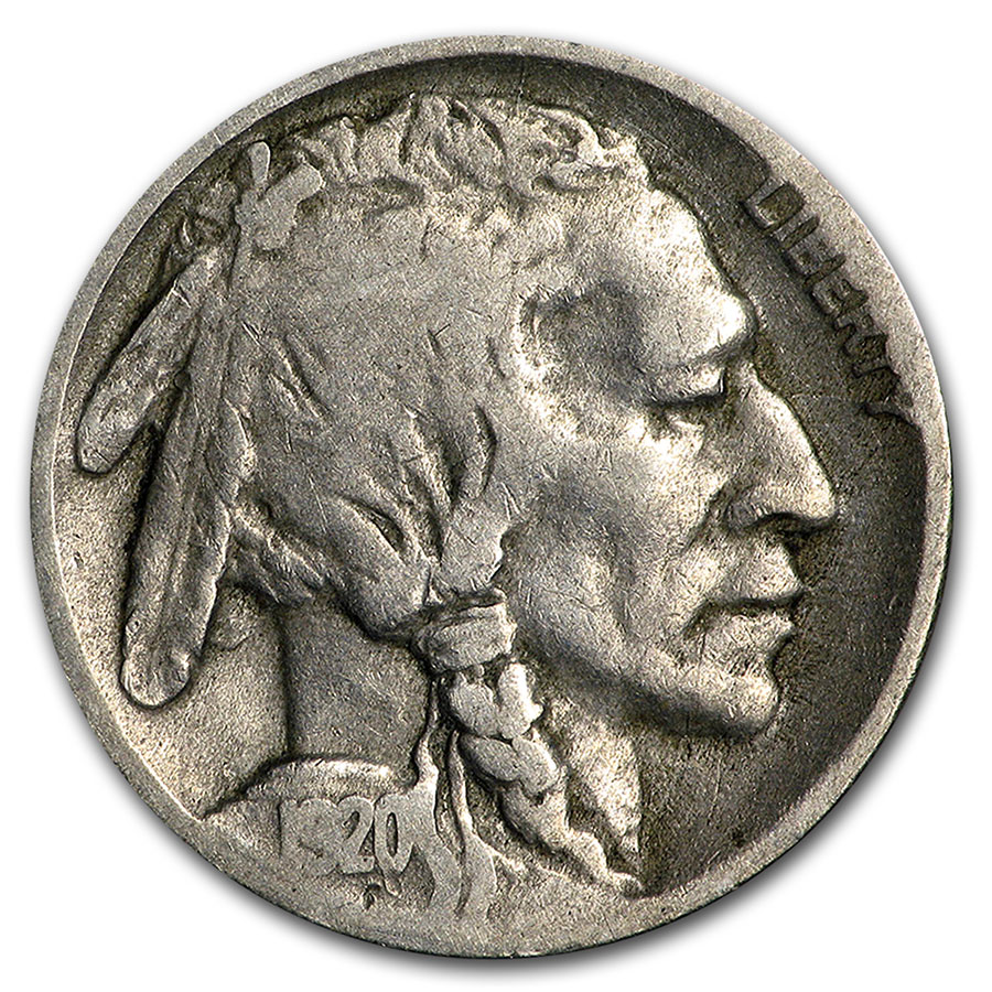Buy 1920-D Buffalo Nickel VG