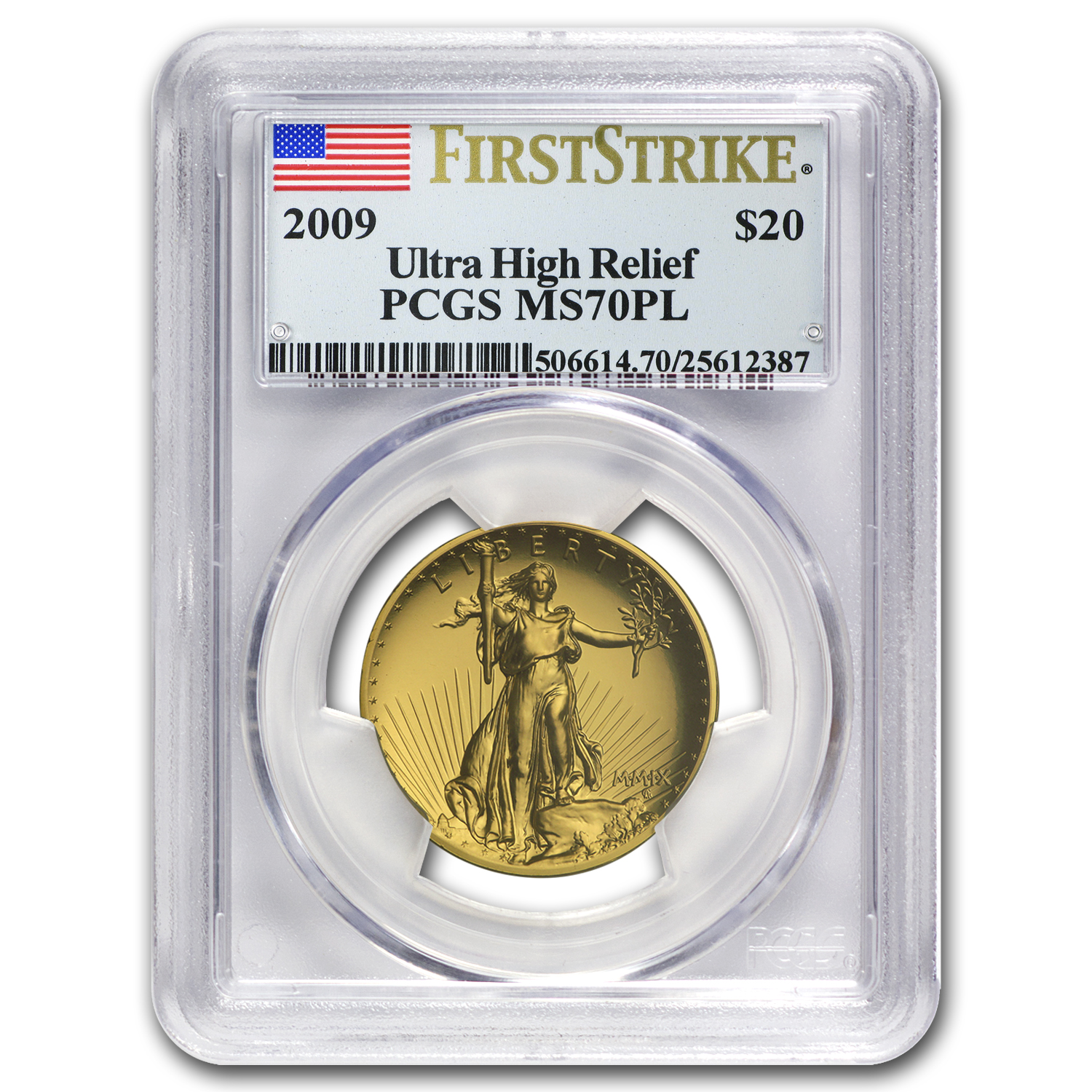 Buy 2009 Ultra High Relief Double Eagle MS-70 PL PCGS (FS?) - Click Image to Close