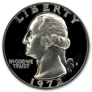 Buy 1972-S Washington Quarter Gem Proof - Click Image to Close