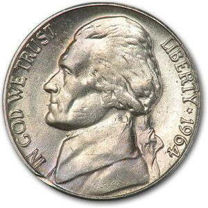 Buy 1964-D Jefferson Nickel BU - Click Image to Close