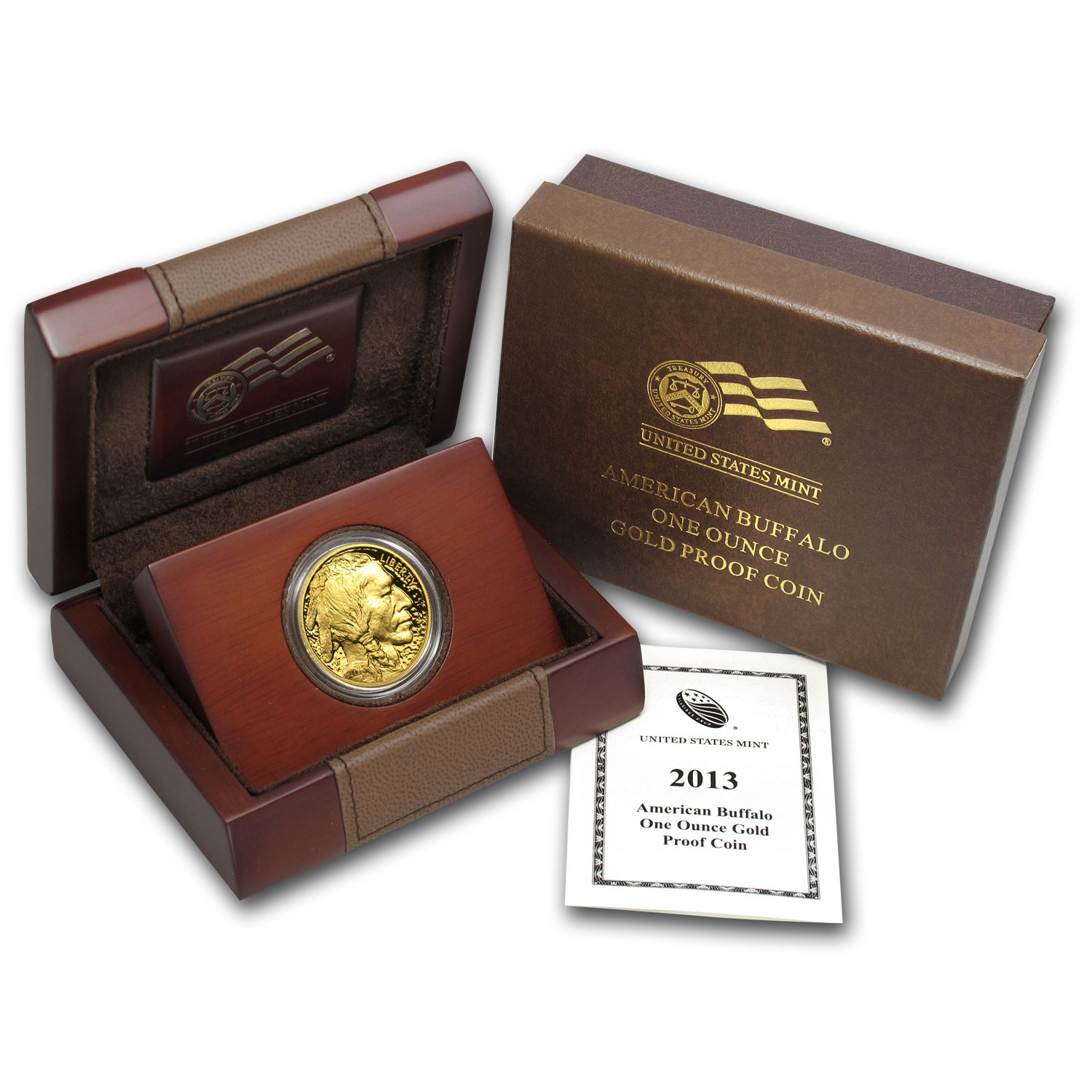 Buy 2013-W 1 oz Proof Gold Buffalo (w/Box & COA) - Click Image to Close