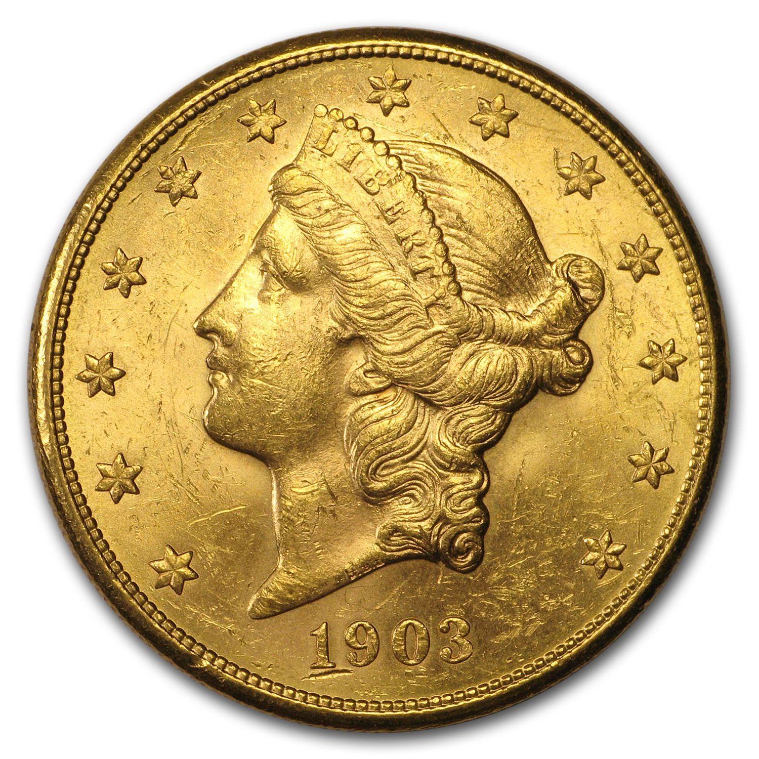 Buy 1903-S $20 Liberty Gold Double Eagle AU - Click Image to Close
