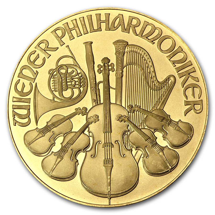 Buy 1995 Austria 1 oz Gold Philharmonic BU