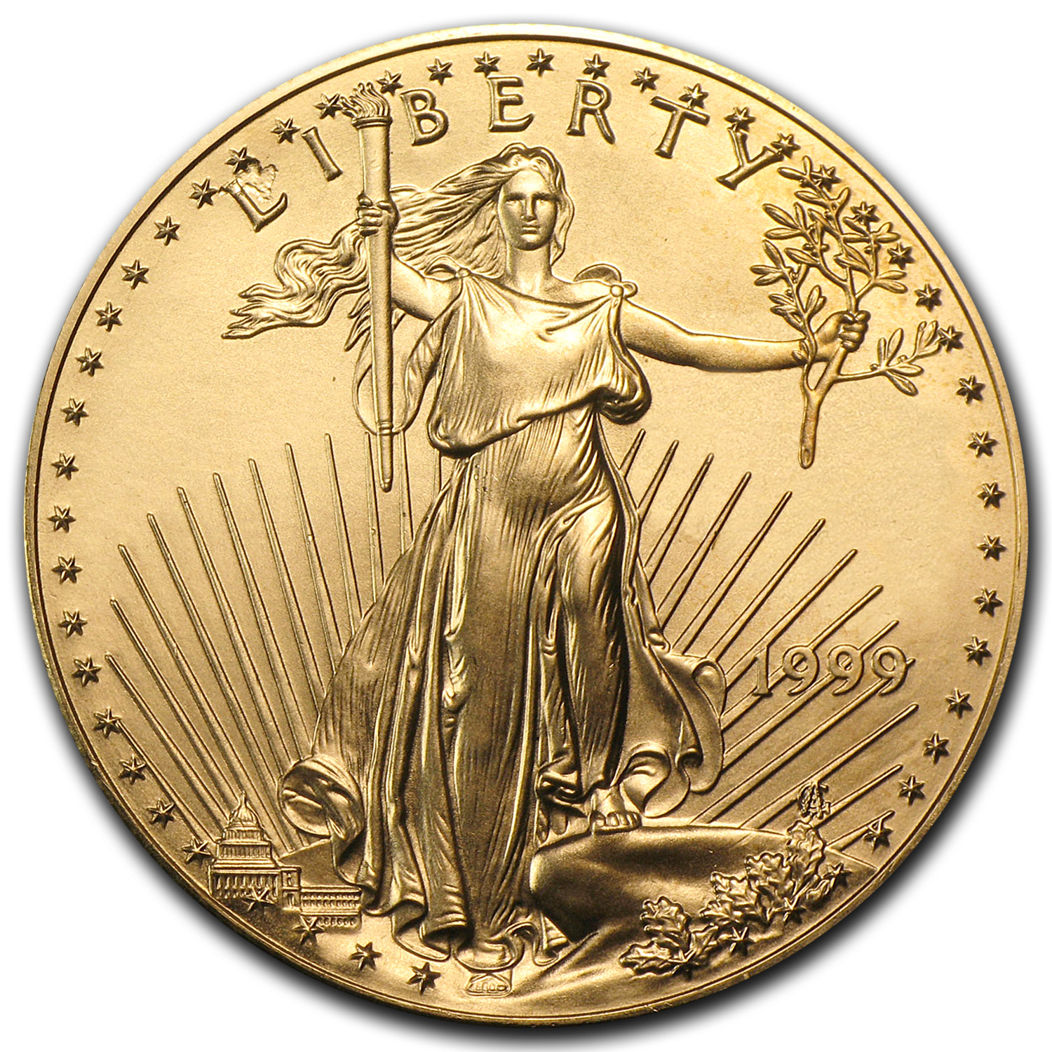 Buy 1999 1 oz American Gold Eagle BU - Click Image to Close