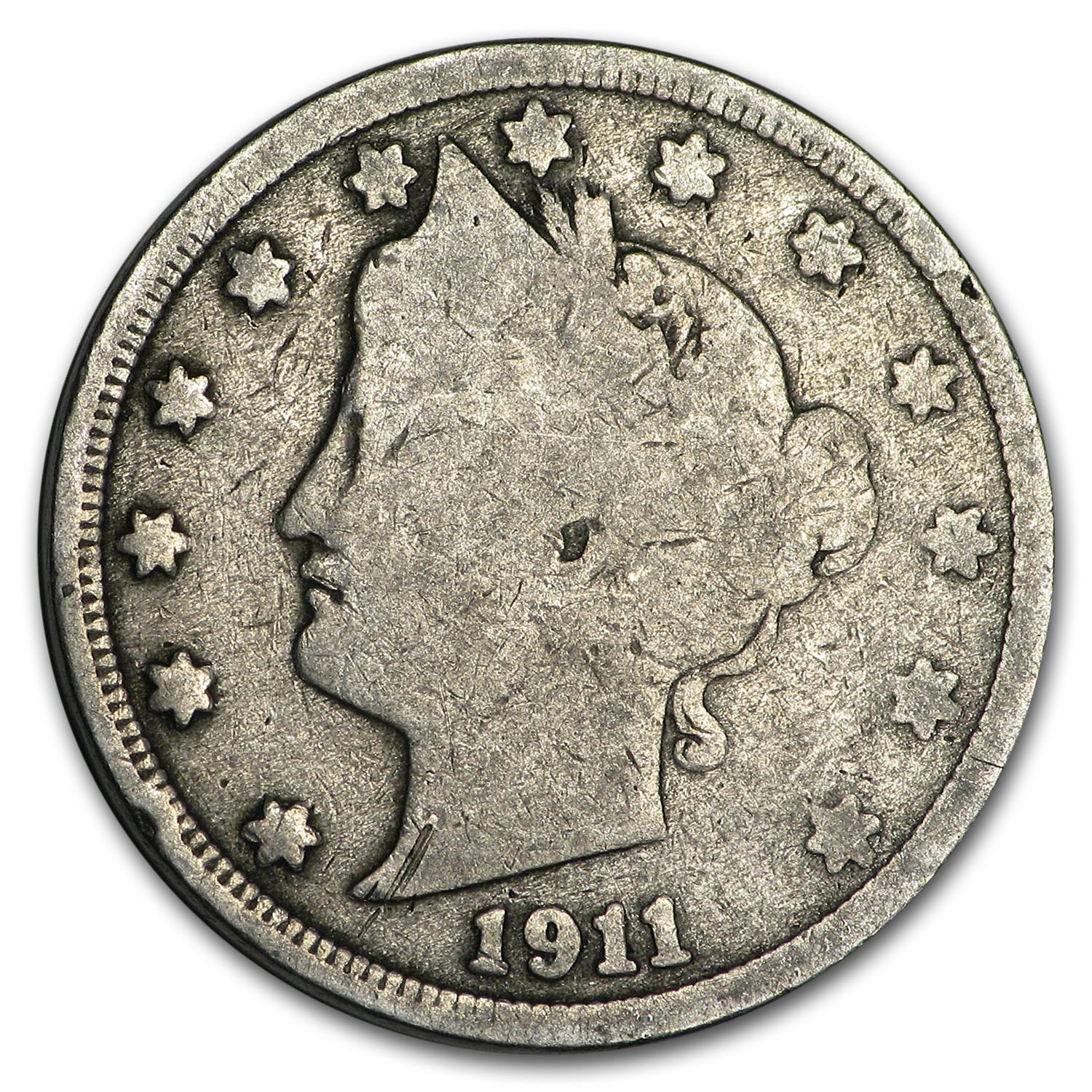 Buy 1911 Liberty Head V Nickel Good+ - Click Image to Close