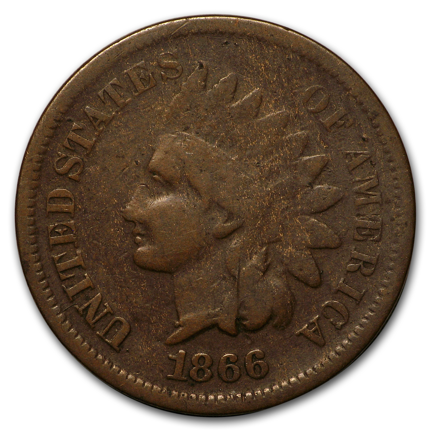 Buy 1866 Indian Head Cent Good - Click Image to Close