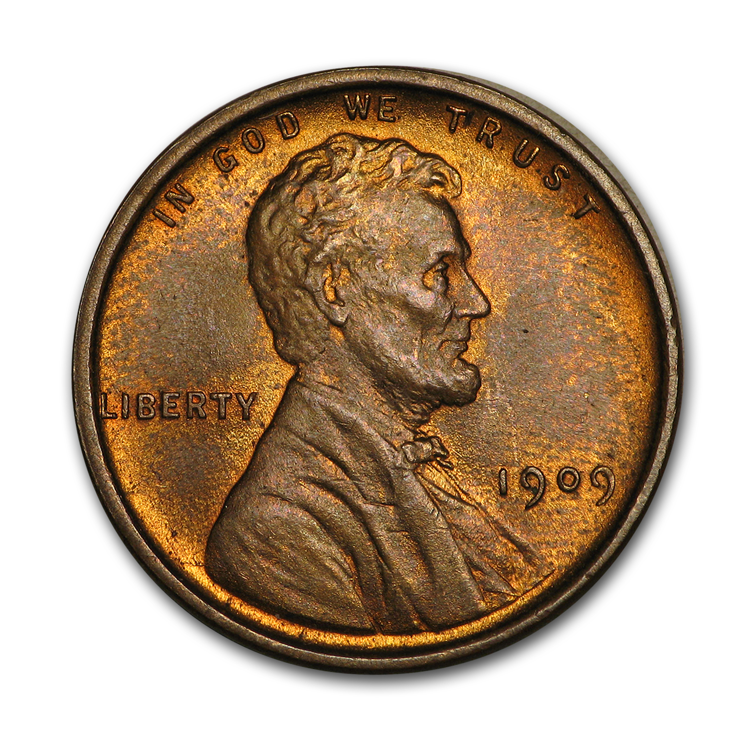 Buy 1909 VDB Lincoln Cent BU (Red) - Click Image to Close
