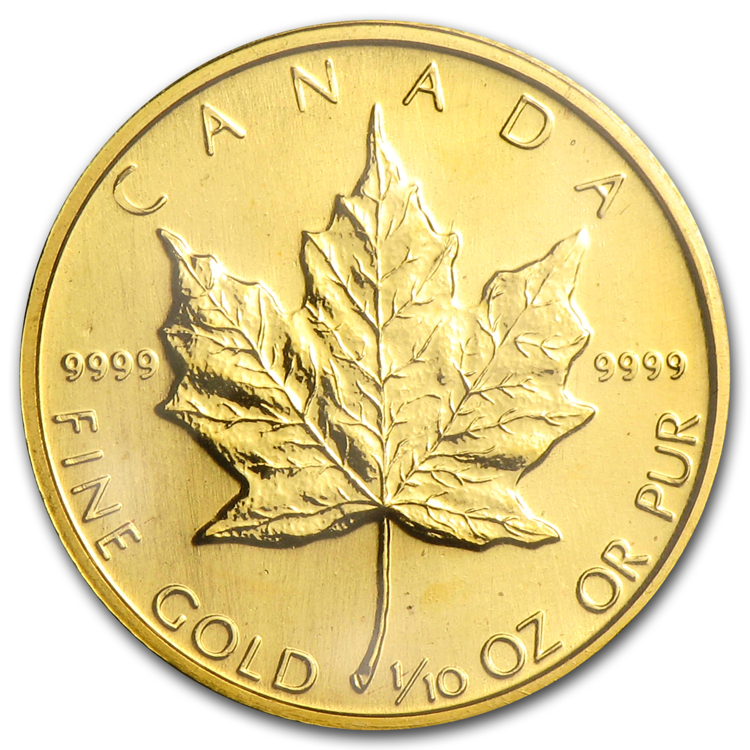 Buy 1987 Canada 1/10 oz Gold Maple Leaf BU