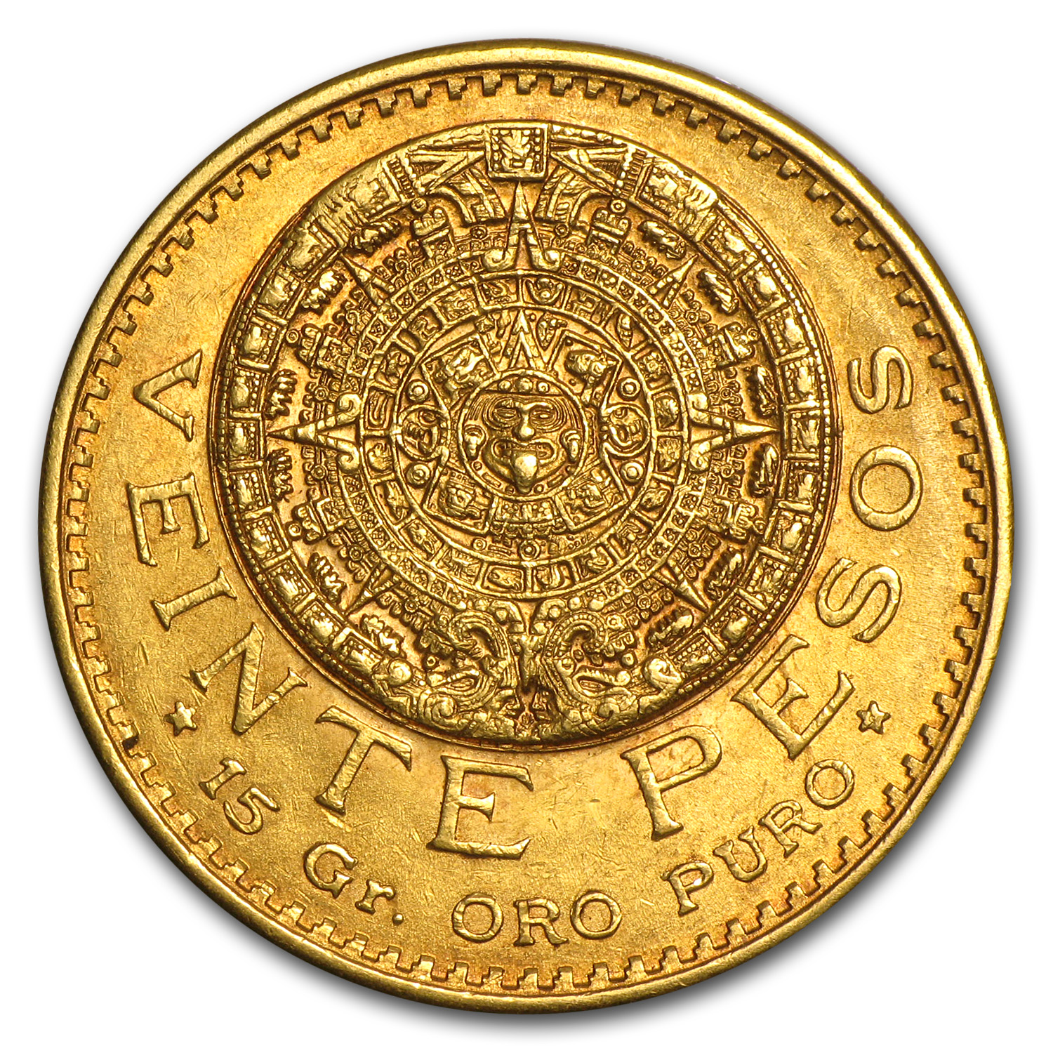 Buy 1917 Mexico Gold 20 Pesos XF - Click Image to Close