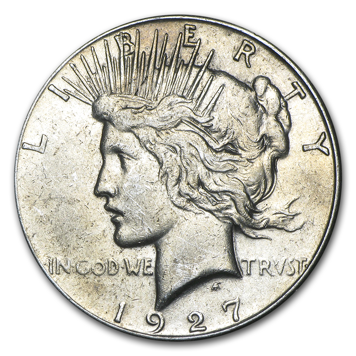 Buy 1927-S Peace Dollar XF - Click Image to Close