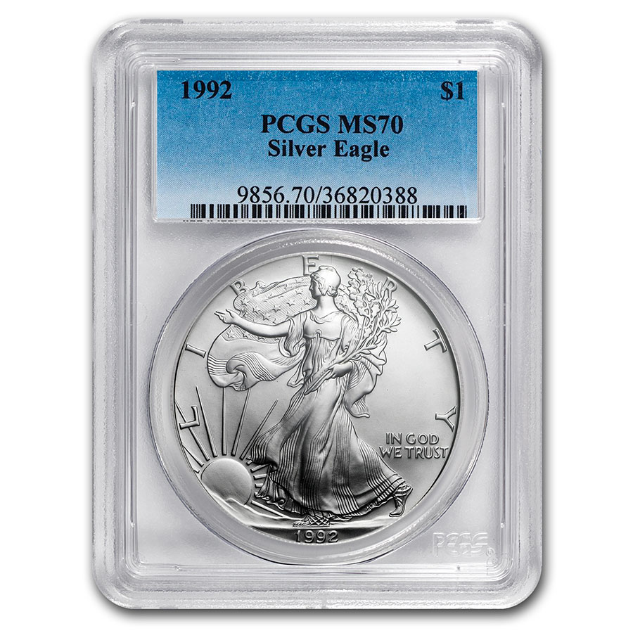Buy 1992 American Silver Eagle MS-70 PCGS - Click Image to Close