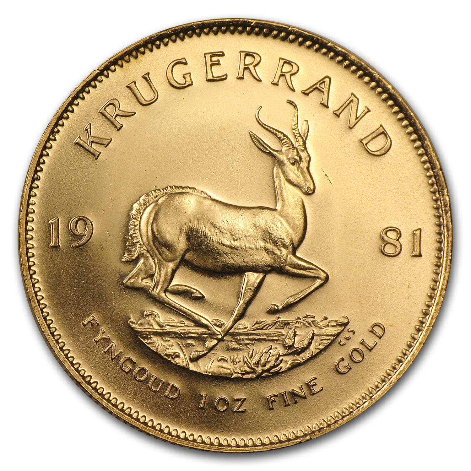 Buy 1981 South Africa 1 oz Gold Krugerrand BU