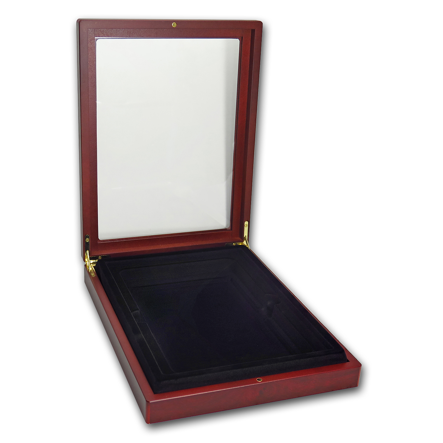 Buy Wooden Box Glass-Top Presentation Box - XLarge Slab (PCGS) - Click Image to Close