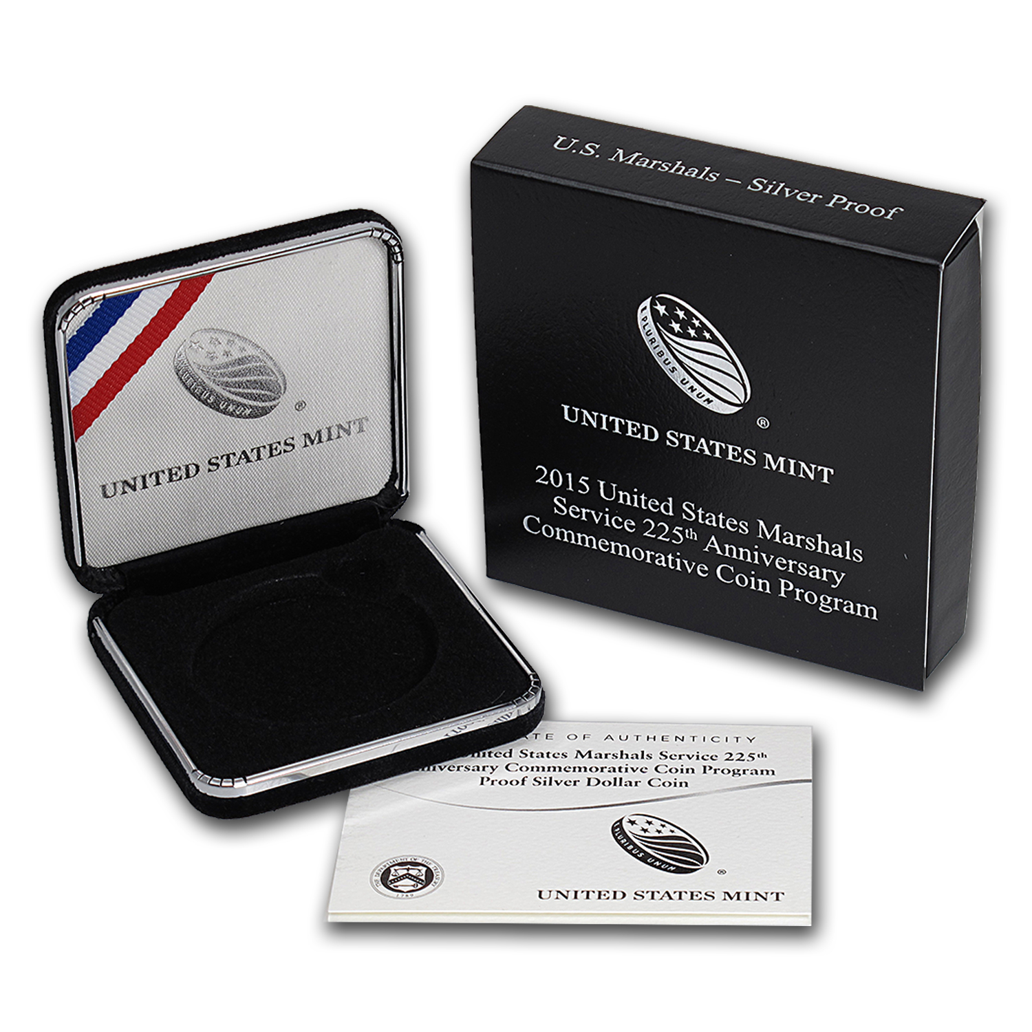 Buy OGP Box & COA - 2015 U.S. Mint U.S. Marshals Silver Proof Coin - Click Image to Close