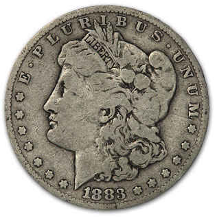 Buy 1883 Morgan Dollar VG/VF - Click Image to Close