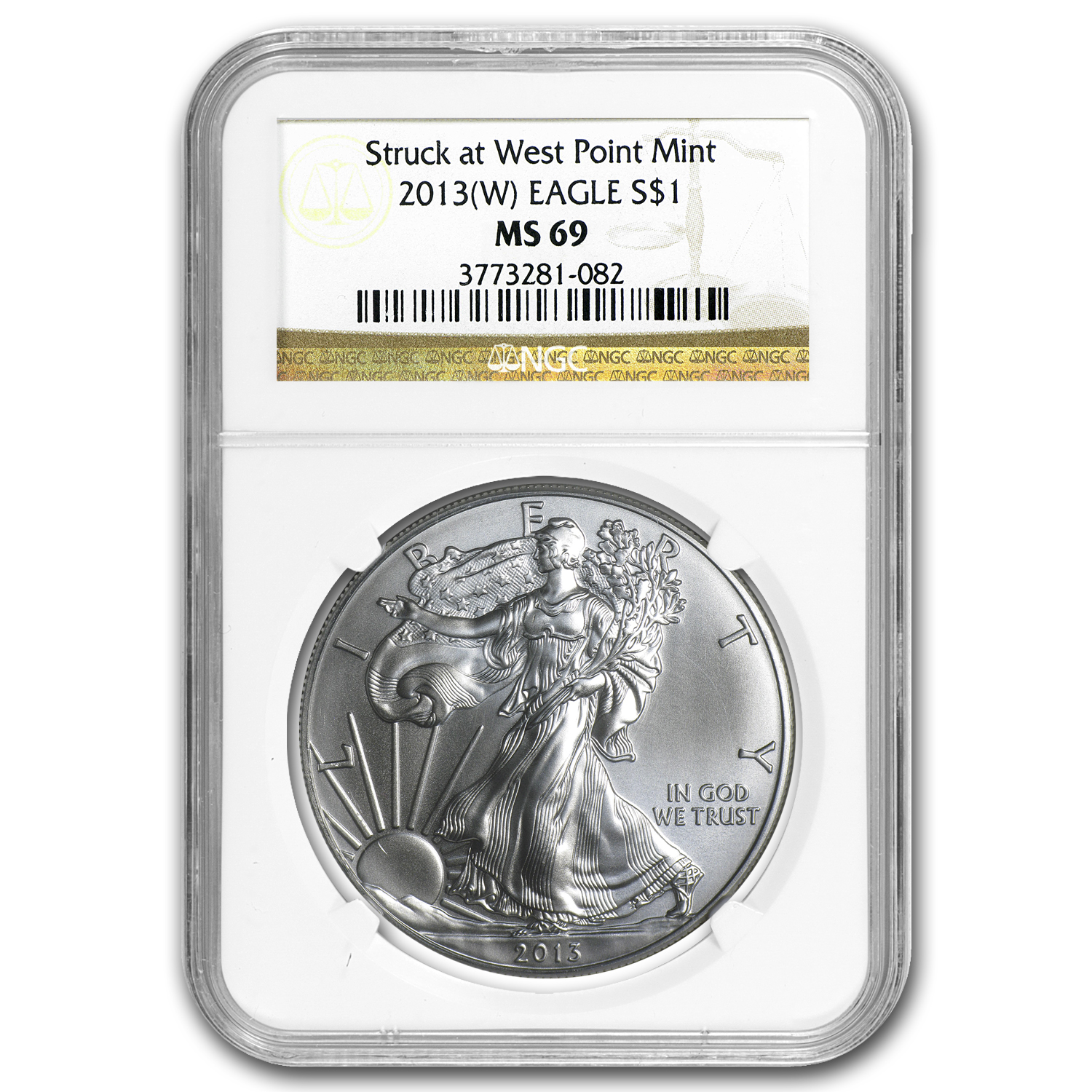Buy 2013 (W) American Silver Eagle MS-69 NGC - Click Image to Close