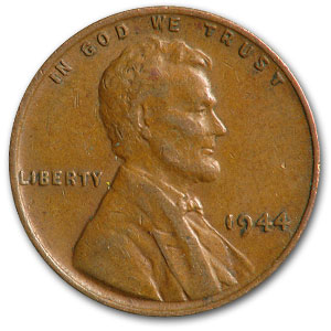 Buy 1944 Lincoln Cent Fine+ - Click Image to Close