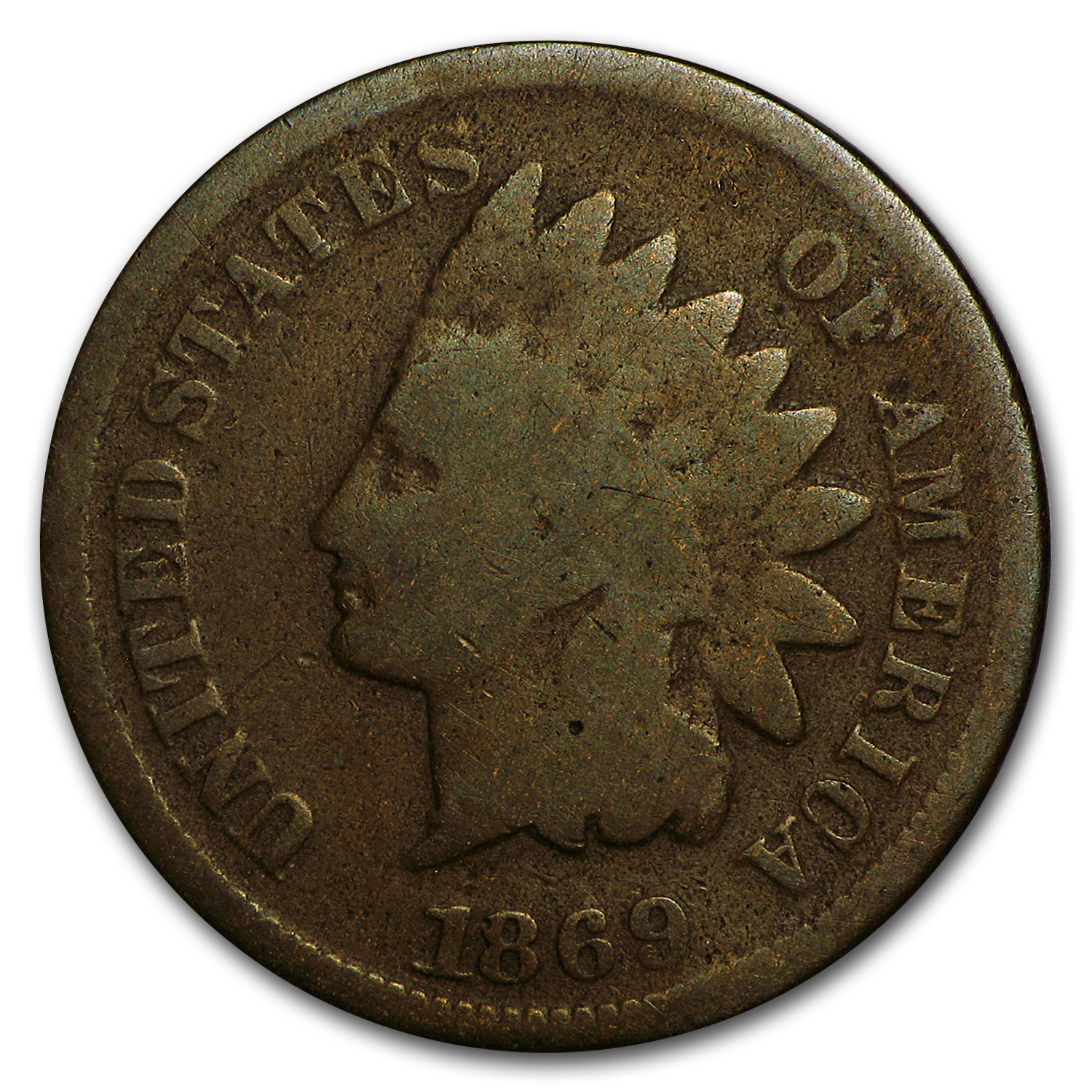 Buy 1869 Indian Head Cent Good - Click Image to Close