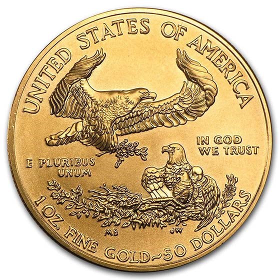 1 oz American Gold Eagle Coin BU (Random Year)