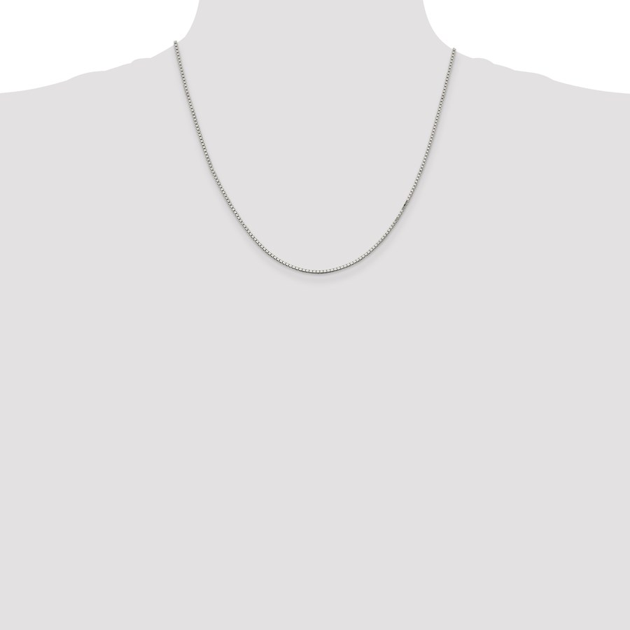 Sterling Silver 1.5 mm Box Chain - 20 in.