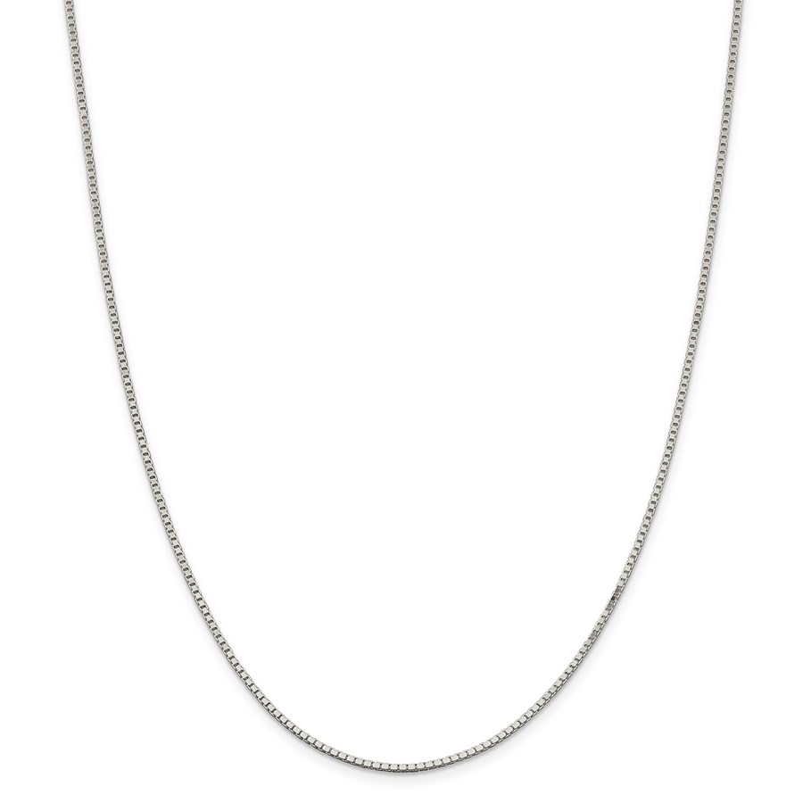 Sterling Silver 1.5 mm Box Chain - 24 in.